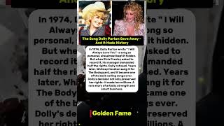 The Song Dolly Parton Gave Away - And It Made History. I Will Always Love You. #shorts #hollywood