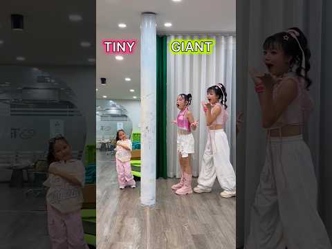 Tiny VS Giant🔥 Baby Laugh Brega Dance with Baby Warriors🤩 #trending #dance #tiktok