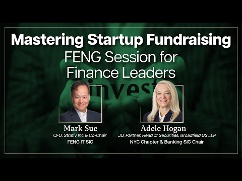 Mastering Startup Fundraising for Finance Leaders