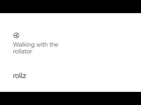 Rollz Motion & Rollz Flex - Walking with the rollator walker