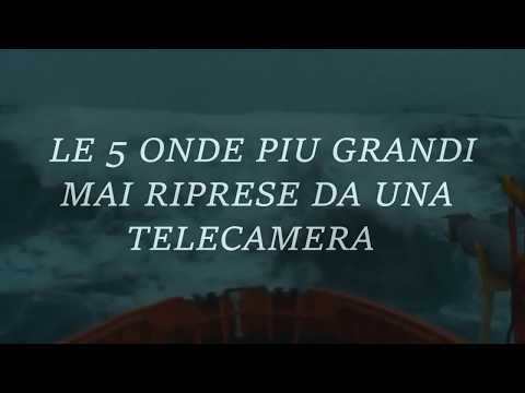 Le 5 onde piu grandi riprese con una videocamera