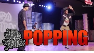 Slim Boogie - USA vs Roman - Russia  (Popping Semi-Final)