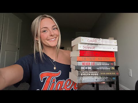 ASMR | Rating & Reviewing ALL the Books I’ve Read Lately 📖