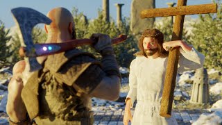 Kratos Vs Jesus - God Of War Animation