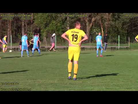 Skrót meczu: KS Żupawa - LZS Krzątka (09.05.2021) Klasa "A" / 26.kolejka