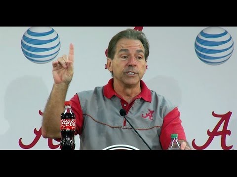 Nick Saban's rant on Alabama-Georgia Southern game in 2011