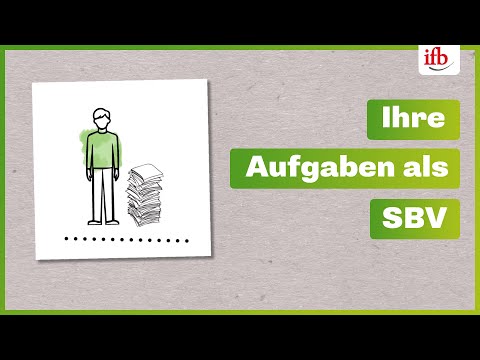 What are the responsibilities of the representative body for severely disabled employees (SBV)?