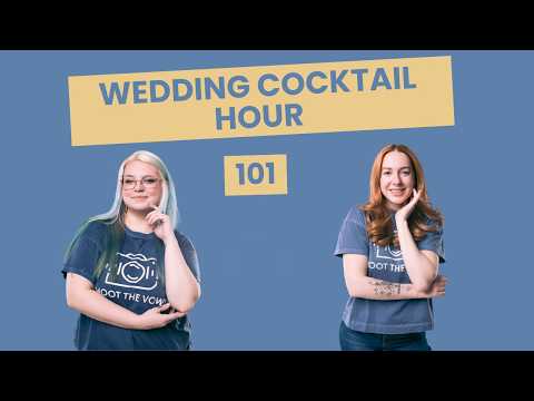 Planning the Perfect Cocktail Hour for Your Wedding