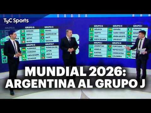 ARGENTINA INTEGRA EL GRUPO J: ARGELIA, AUSTRIA Y JORDANIA LOS RIVALES DE LA SELECCIÓN 🏆