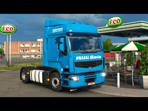 ETS2 Patch 1.27 Renault Premium Customizing