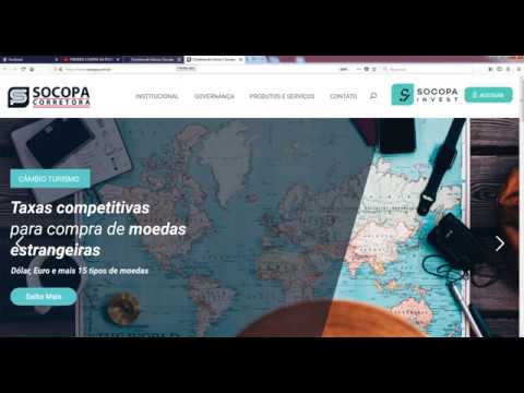 DROPS - SITE DA SOCOPA CORRETORA NÃO ESTÁ FUNCIONANDO.