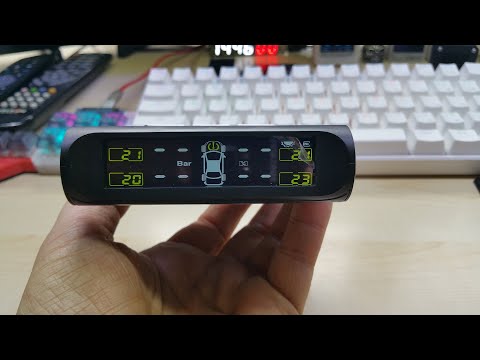 Wireless Solar TPMS Car Tire Pressure Monitor System, sponsored by Banggood, thank you. Part 1