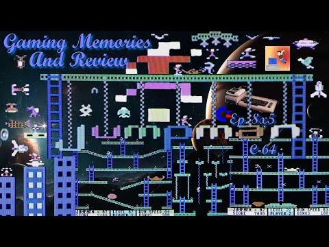 Jumpman - Commodore 64 - Gaming Memories and Review