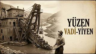 Koca vadileri yutan yüzen makineler — altın tarakları