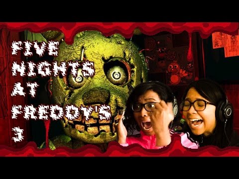 BEAR GETS KNOCKED OUT BY 2 GIRLS | Five Night's At Freddy's 3