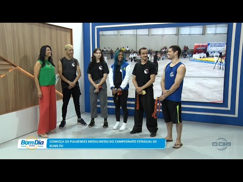 Conheça os piauienses medalhistas do Campeonato Estadual de Kung Fu 29 03 2023
