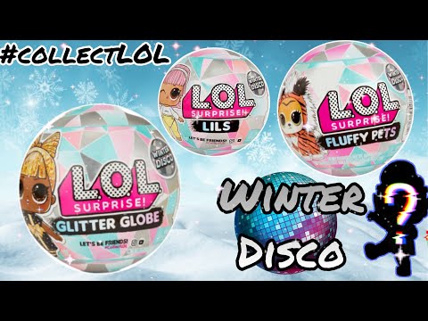 NEW LOL Surprise Winter Disco Big & Little Sister + Fluffy Pet Unboxing •Toy Review•