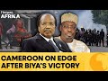 Cameroon Protests Erupt After 92 Year Old Biya Wins Eighth Term Firstpost Africa N18G