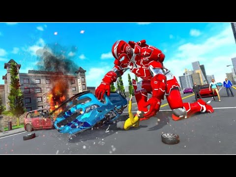 Abulance Robot Transform Rescue Mission | Doctor Robot Rescue Android Gameplay