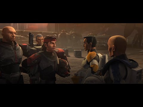 The Bad Batch and Captain Rex join forces - Clone Wars S7