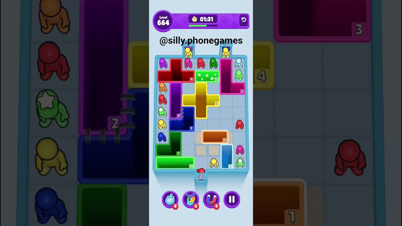 Drop Away Level 664 Walkthrough Solution