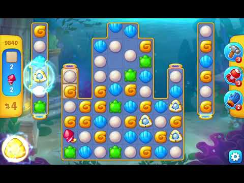 Fishdom Easy Level 9840 (with ingame Double Bomb Boosters) @choraelmin