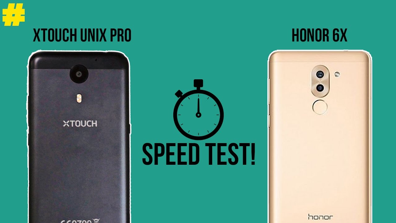 XTouch Unix Pro vs Huawei Honor 6X: Budget Flagship Speed Test!