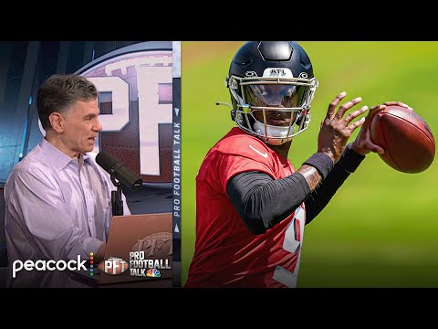 How Falcons' Michael Penix Jr. navigates dynamic with Kirk Cousins | Pro Football Talk | NFL on NBC