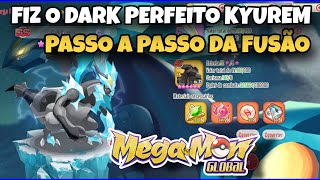 We finally fused Dark Kyurem, the King of Megamon Global, step by step, starting from scratch.