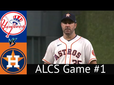 Astros VS Yankees ALCS Condensed Game 1 Highlights 10/19/22