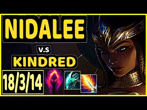 NIDALEE vs KINDRED - 18/3/14 KDA JUNGLE GAMEPLAY - EUW Ranked MASTER