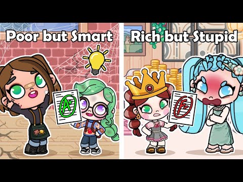 RICH Students vs POOR Students in SCHOOL: WHO Is SMARTER? | SAD STORY 💔 | Avatar World | PAZU Games