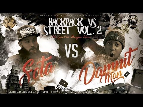 Soduh vs Damnit Man battle