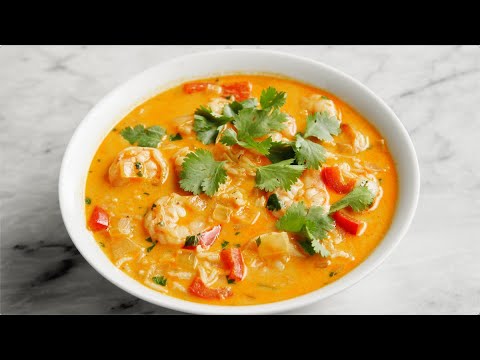 Easy Thai Shrimp Soup