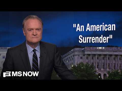 Lawrence: Trump chose to play Obama's game and lost badly.