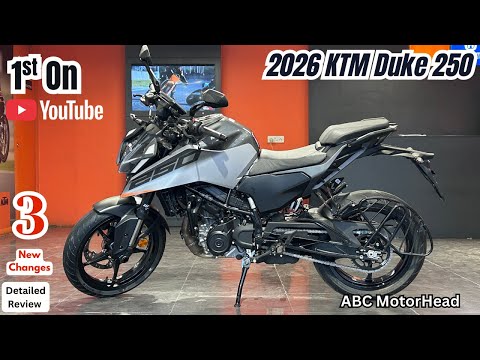 2026 New KTM Duke 250 - 3 New Changes | Most Detailed Review New Price Feature Mileage New Updates