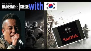 【R6S実況番外編】ある意味神回ｗｗハルヤ熱唱にSSD祭！？テンションが高い韓国人達R6S！！