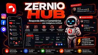 🚀 Zernio Hub — Gestão Inteligente de Redes Sociais em um Único Painel