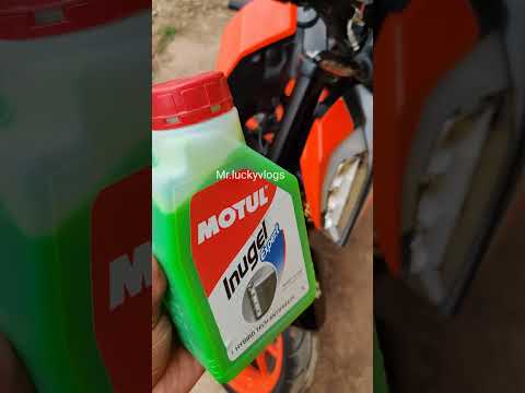 Fix ur Duke 390 overheating with this super coolant #coolant #shorts #trendingshorts
