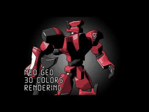 Galaxy Guns - video game for Neo Geo AES / MVS [rendering]