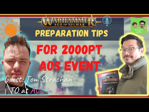 Top 5 Tips - New Players for AoS 2000pts Events