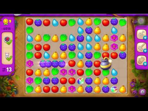 Gardenscapes Level 6018 (Super Hard Level)