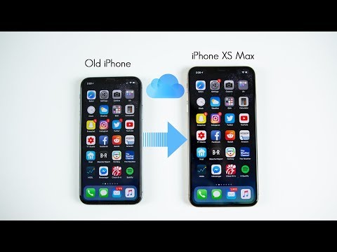 How to Backup Old iPhone & Restore to iPhone XS/XS Max (Setup Process) Video
