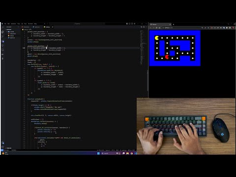 Asmr Programming Coding Simple Pacman No Talking Javascript Html Css