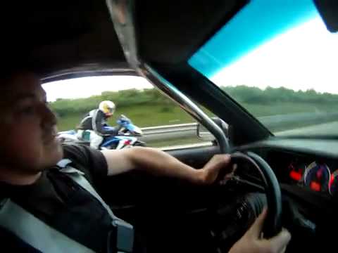 VW CORRADO VR6 TURBO VS. SUZUKI GSR X 600