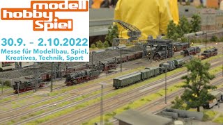 BAHNreport #14: modell hobby spiel 2022 Messe Leipzig | Modellbahn