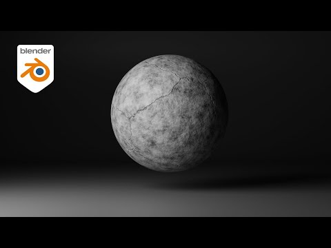 Realistic Cracked Concrete Material | Blender Tutorial