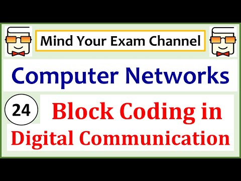Codifica a blocchi nella comunicazione digitale | Corso sulle reti informatiche | Lezione 24