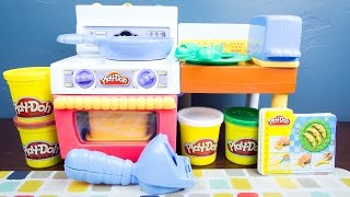 Play-Doh Meal Makin' Kitchen Play Doh Food!