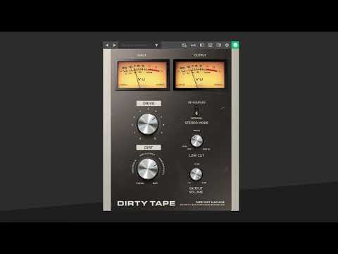 Dirty Tape – Drums Sound Examples – Softube